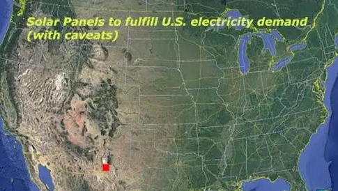 馬斯克想建超級(jí)太陽能電站，解決美國的全部用電！