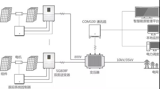 用雙面組件，請配雙面逆變器