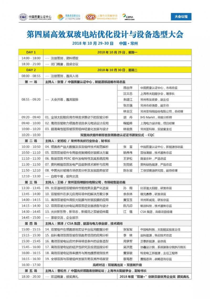 震驚！亞瑪頓、隆基、晶科、天合、英利、瑞元鼎泰、正泰、協(xié)鑫、比亞迪、錦州陽(yáng)光等TOP15雙玻組件廠月底齊聚龍城！